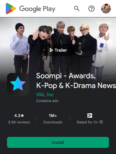 Download Aplikasi Berita Artis Korea, Up To Date Setiap Hari - 11 Soompi Awards K Pop K Drama News apk image 2