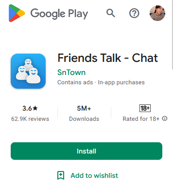 Aplikasi Berteman dengan Orang Korea yang Wajib Dimiliki - 5 3 Friends Talk Chat apk image 4